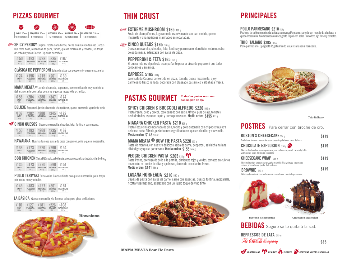 Boston Pizza Menu Canada divvydesign